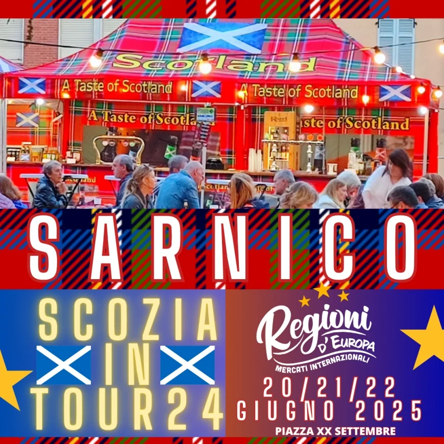 Regioni d’Europa a Sarnico: la Scozia protagonista dal 20 al 22 giugno