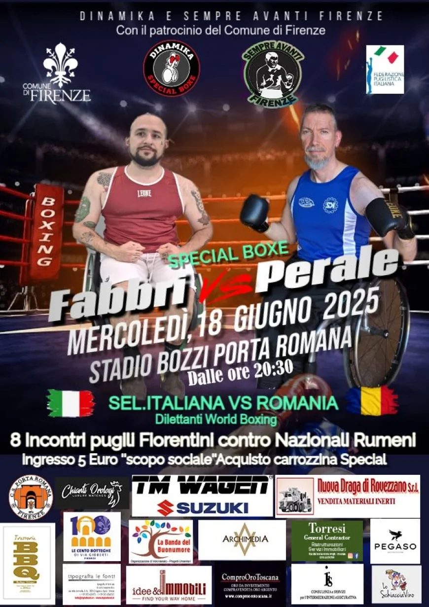 La Notte “Special” di Boxe a Firenze: sport e inclusione
