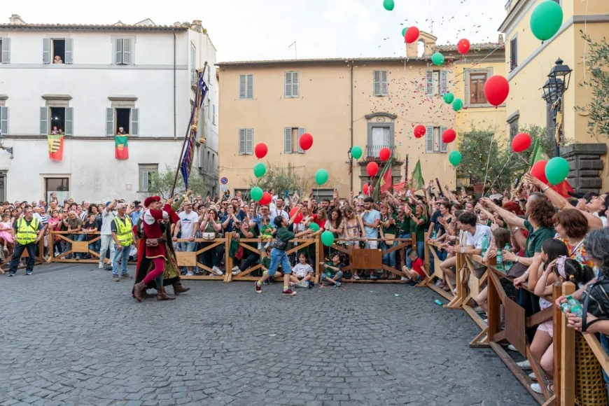 Palio dei Borgia 2025: vittoria alla contrada La Rocca di Nepi