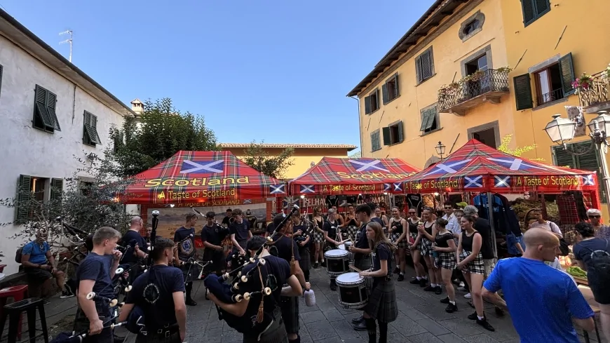 Scottish Festival 2025 a Barga: tre giorni di cultura scozzese in Toscana dal 5 al 7 settembre