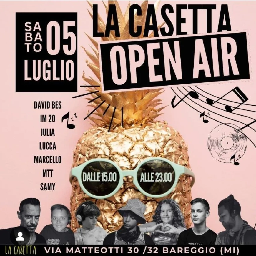 Bareggio: Kids Rave, mini festival di DJ under 16 a La Casetta Bar