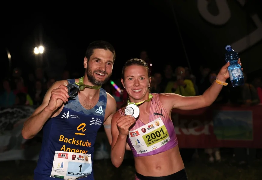 25° Giro Lago di Resia By Night - Vincono Wedel e Hrochová nella Night Run record