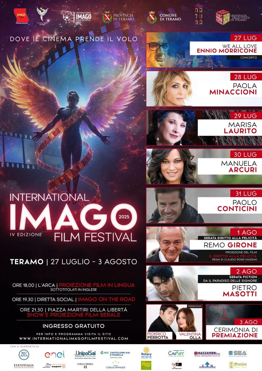 Imago Film Festival 2025 a Teramo: cinema indipendente da 125 paesi