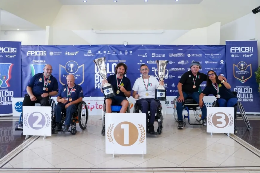 Allinparty Milazzo 2025: premiati i campioni del calcio balilla paralimpico