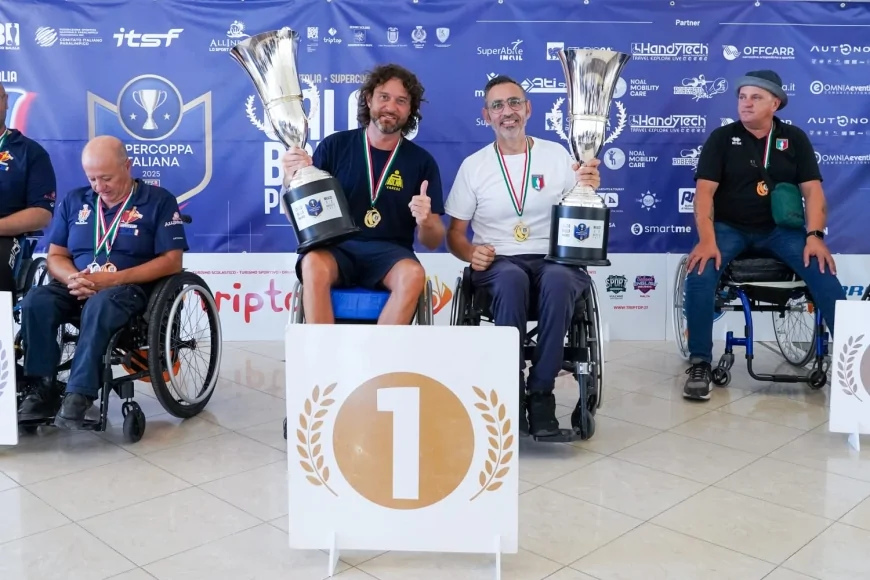 Allinparty Milazzo 2025: premiati i campioni del calcio balilla paralimpico