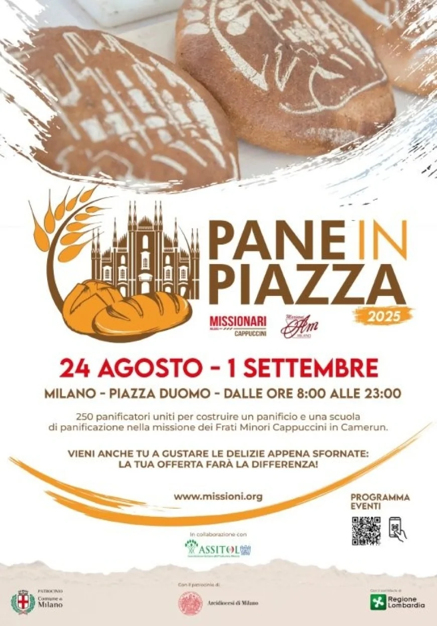 Pane in Piazza 2025: Milano unita per la solidarietà