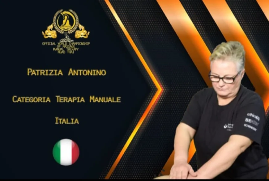 Patrizia Antonino ai Campionati Mondiali di Massaggio e Terapia Manuale 2025