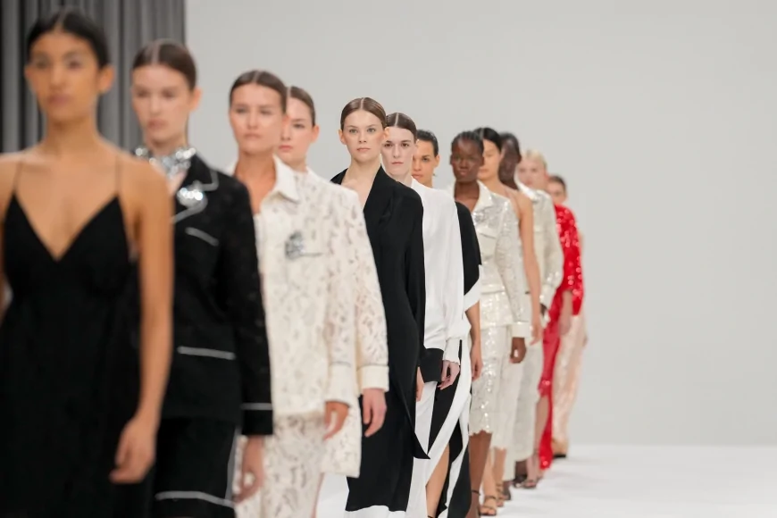 Le Twins showcases SS26 collection at Dubai Fashion Week 2025