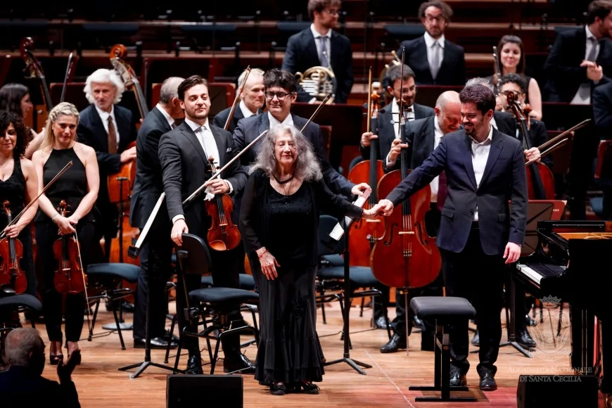 Martha Argerich: “A che serve la musica? È come l’amore”