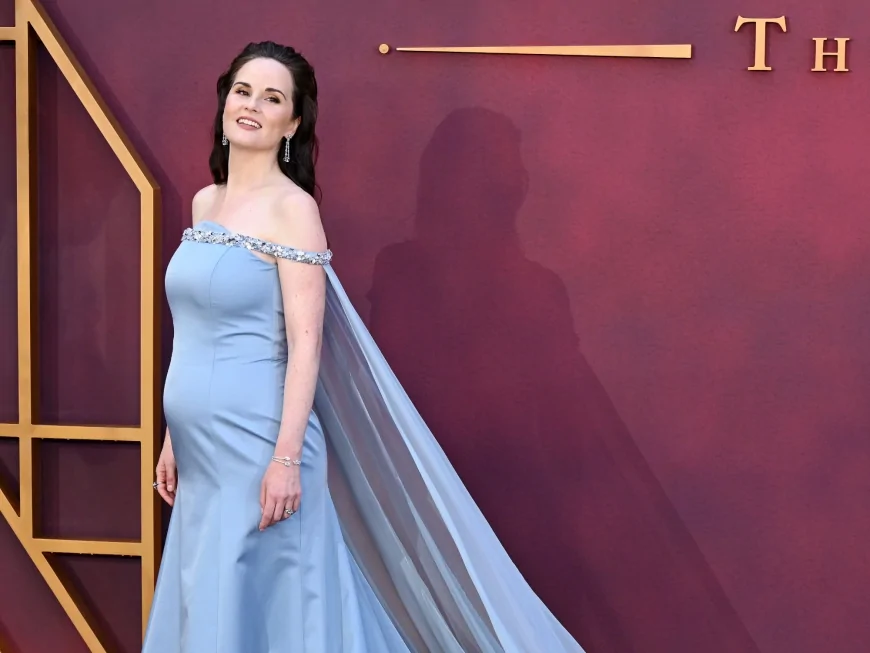 Michelle Dockery, star di Downton Abbey, aspetta il primo figlio