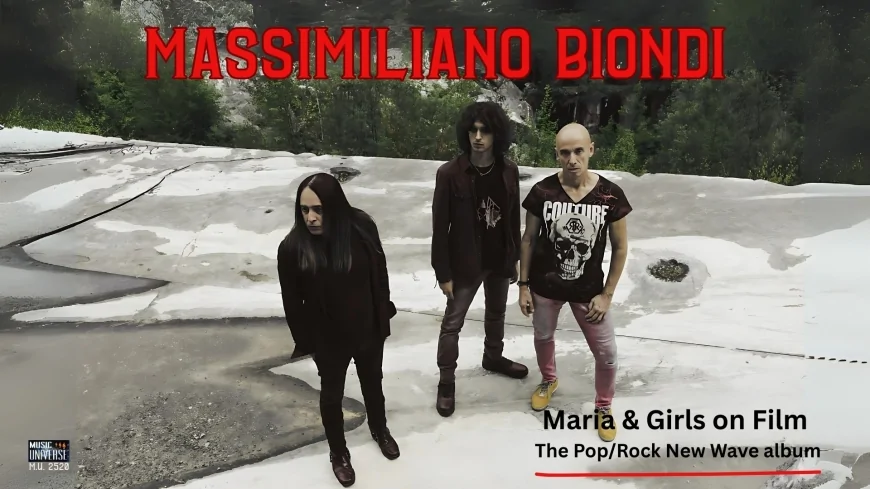 Massimiliano Biondi torna con Maria & Girls on Film: il nuovo album new wave