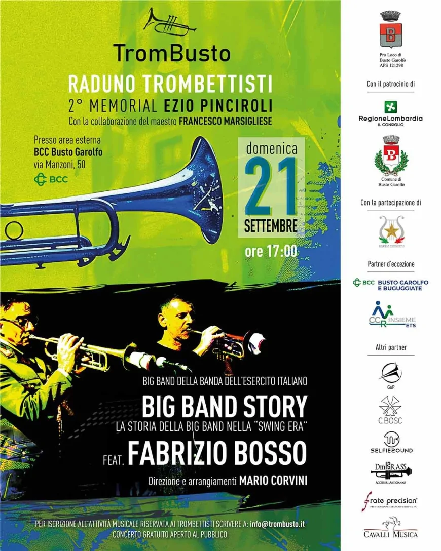 TromBusto 2025: la magia della tromba con Fabrizio Bosso a Busto Garolfo