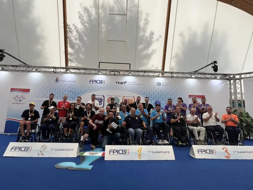 Campionato Italiano a Squadre FIPCB Jesolo 2025: vittoria a Polha Varese