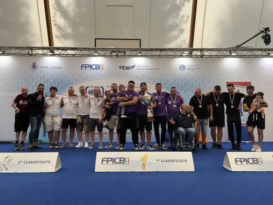 Campionato Italiano a Squadre FIPCB Jesolo 2025: vittoria a Polha Varese