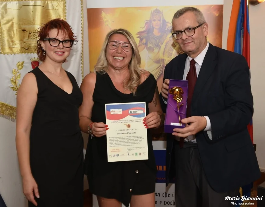 Premio Rosa d’Oro 2025: a Roma Marianna Pignatelli tra le protagoniste premiate