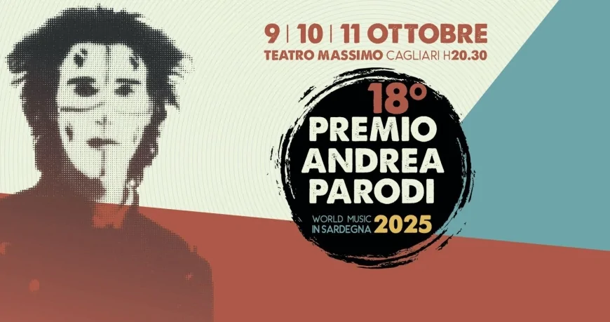 Premio Andrea Parodi 2025: a Cagliari grandi ospiti dal 9 all’11 ottobre