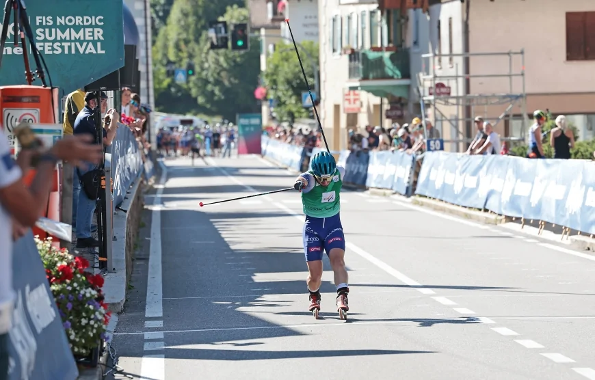 Skiroll, Coppa del Mondo 2025: Becchis vince sprint e classifica a Ziano di Fiemme, Chiaradia oro Junior