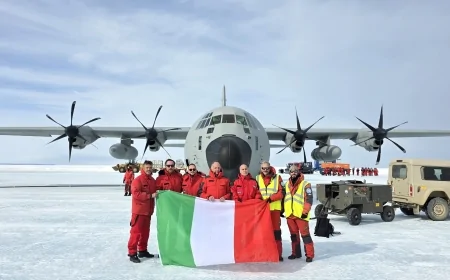 Antartide: accordo ENEA - Difesa sul trasporto aereo delle spedizioni italiane