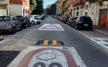 Mobilità. A Milano arrivano i primi cuscini berlinesi in via Boncompagni