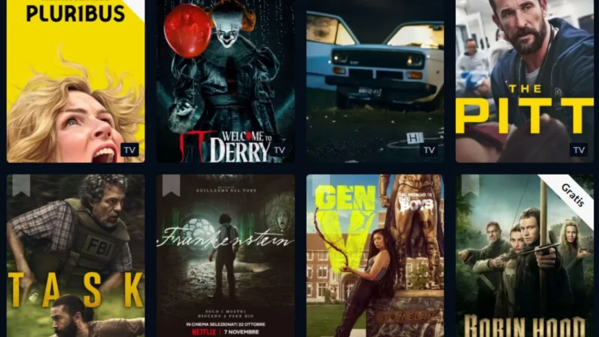 Classifica streaming: Frankenstein di Guillermo del Toro domina ancora, Pluribus regina delle serie TV