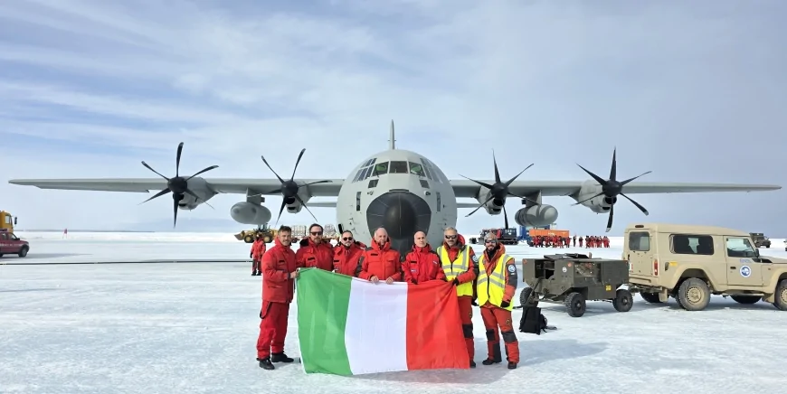 Antartide: accordo ENEA - Difesa sul trasporto aereo delle spedizioni italiane