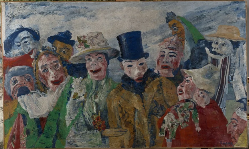'L'Intrigo' di Ensor: degrado del verde smeraldo e indagini per la conservazione