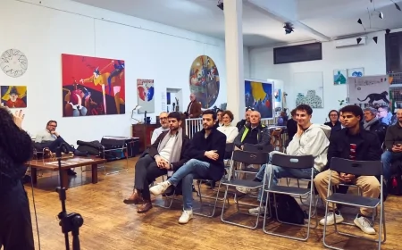 Asclepio AI – Drink & Read: un confronto ispirato tra innovazione, cultura e salute nella cornice d’arte di Spazio Tadini a Milano