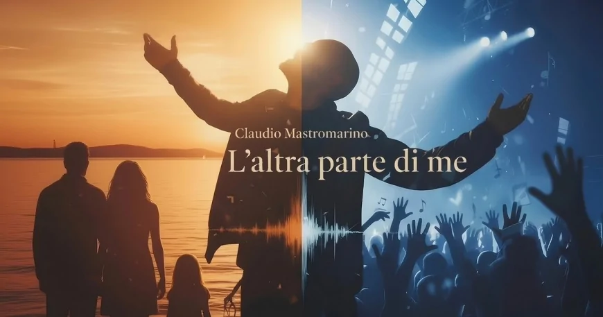 Claudio Mastromarino, tra luce e palco il nuovo coinvolgente singolo "L’altra parte di me"