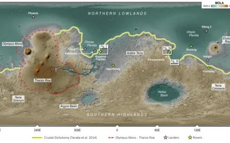 Marte: un passato abitabile rivelato dalle sue argille
