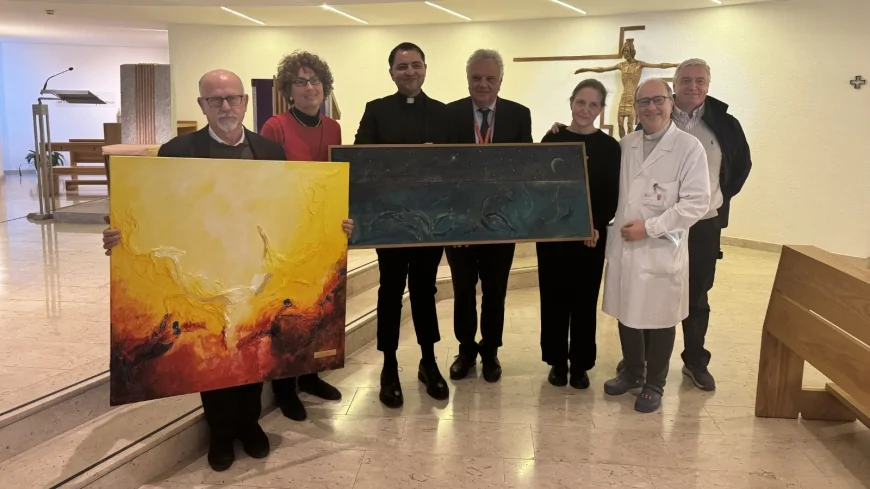 Monza: la donazione di due opere d'arte all'Ospedale San Gerardo come gesto per la cura della persona