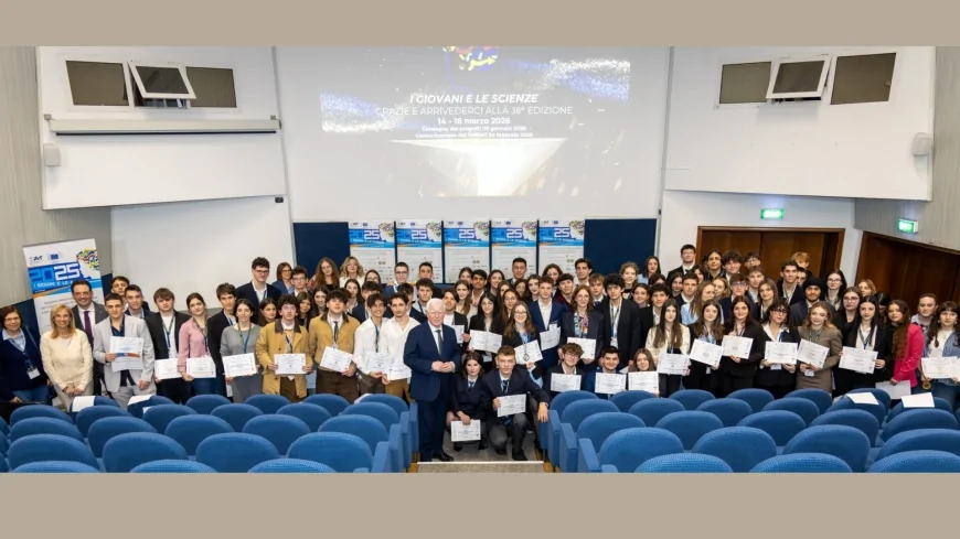 "I giovani e le scienze 2026": premiati alla FAST di Milano gli studenti che rappresenteranno l'Italia alla finale europea di Kiel