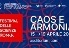 Roma: dal 15 aprile la nuova edizione del Festival delle Scienze 2026 con il tema "Caos e Armonia"