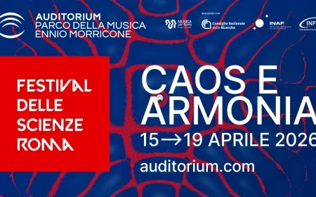 Roma: dal 15 aprile la nuova edizione del Festival delle Scienze 2026 con il tema "Caos e Armonia"