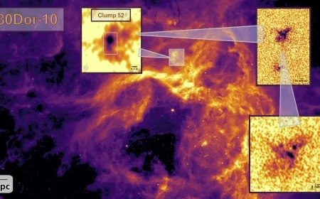 Astrofisica: il radiotelescopio ALMA osserva come si formano le stelle oltre i confini della via Lattea