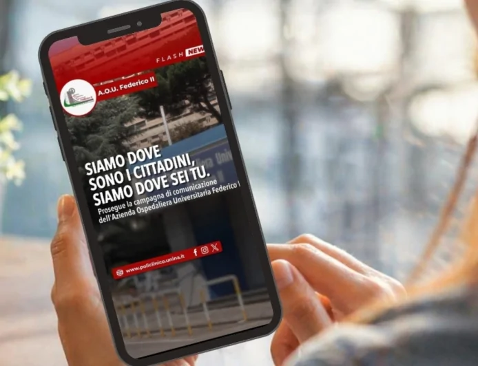 "Siamo dove sei tu": l'Azienda Ospedaliera Universitaria Federico II di Napoli porta la sanità pubblica in metro e sui social