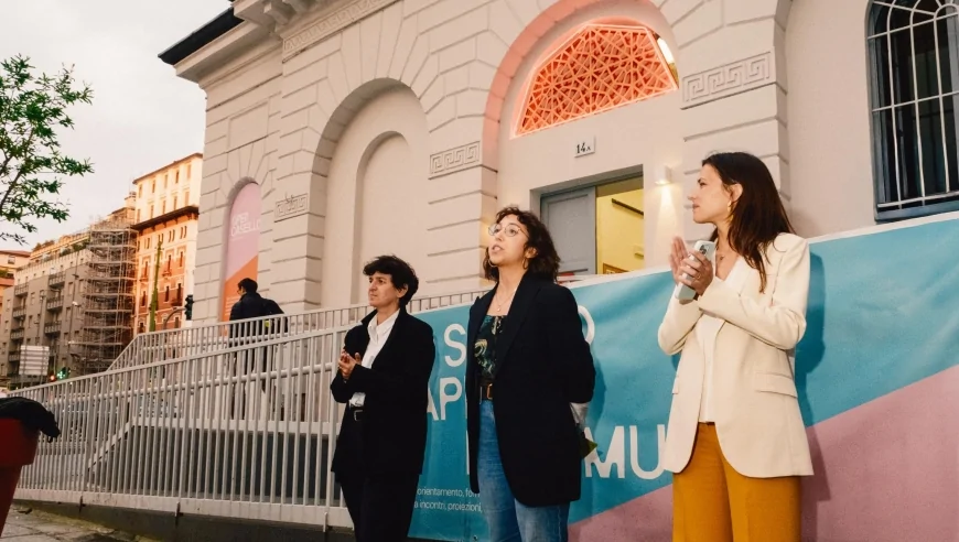 Comune di Milano: Inaugurata a Open Casello l'installazione "Apside" dell'artista Mohammed El Hajoui