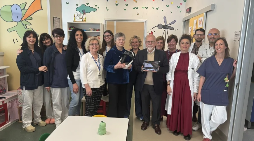 Monza: al Centro Prelievi Pediatrico l'utilizzo del visore 3.0 per ridurre l'ansia nei bambini durante i prelievi