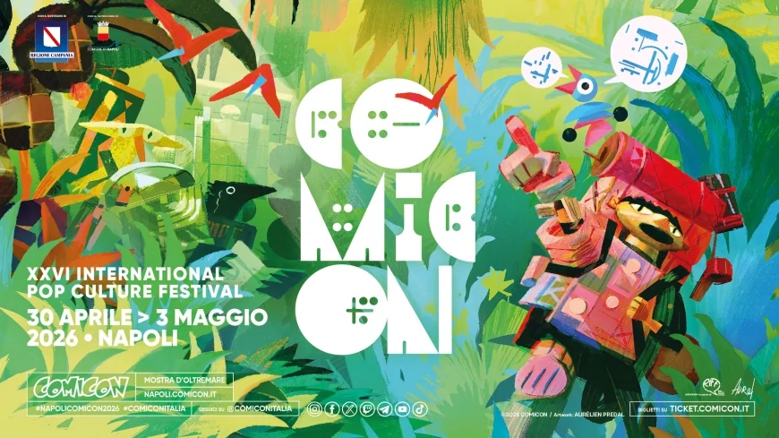 Comicon Napoli 2026: l'INFN porta attività per bambini e fumetti ispirati alla meccanica quantistica