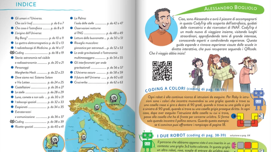 "Mica facile l'Astrofisica": INAF e Giunti Scuola portano al Salone del Libro di Torino il racconto di due gite scolastiche online
