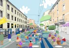 Milano, spazio pubblico: nasce una nuova Piazza Scolastica in via Gentilino
