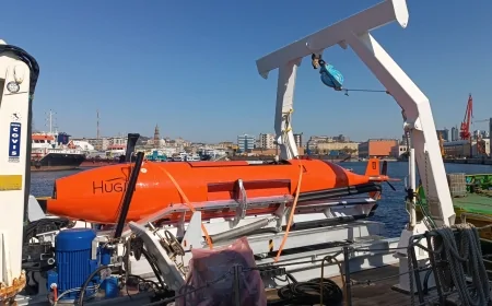 Golfo di Napoli: il collaudo del veicolo autonomo subacqueo AUV Hugin per osservare i vulcani sommersi