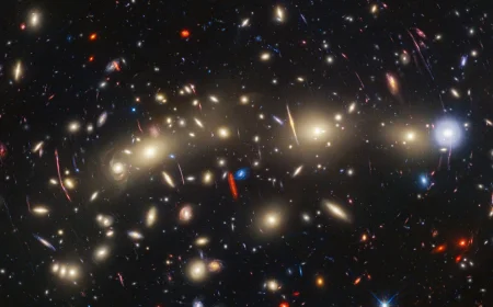 Un possibile antenato di galassie locali: osservata una galassia primordiale ultra-debole risalente a 13 miliardi di anni fa