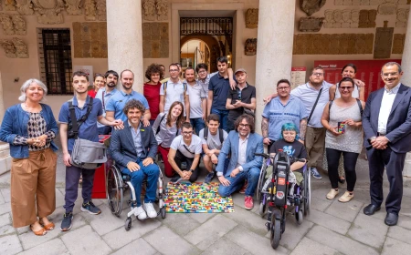 Università di Padova: a Palazzo del Bo inaugurate le rampe in mattoncini LEGO realizzate dai ragazzi di "Talents Lab"