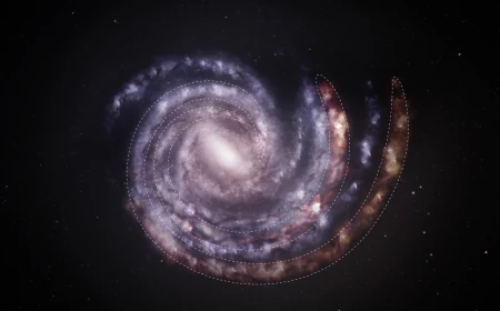 I lampi gamma illuminano la Via Lattea: mappata con precisione la distanza dei bracci a spirale della nostra Galassia