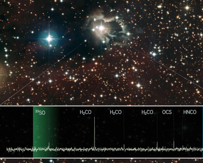 Astrofisica: scoperti ossidi di zolfo attorno a una stella supergigante grazie al Radiotelescopio ALMA