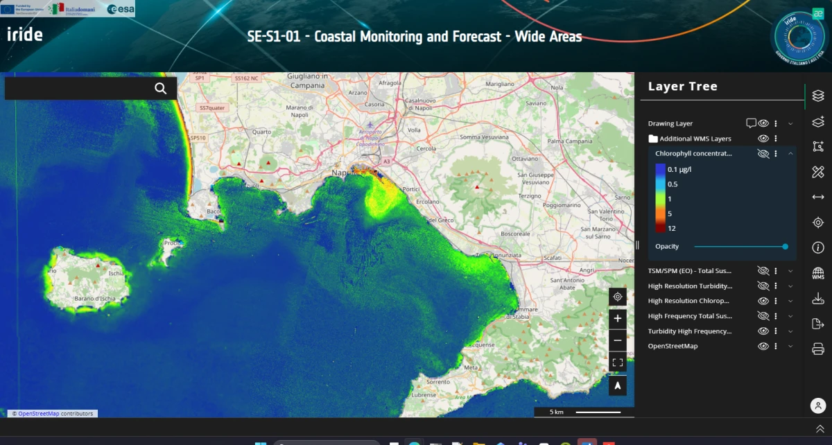 Costellazione IRIDE: al via i primi servizi geospaziali a supporto della pubblica amministrazione